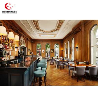 OEM vintage tables and chairs for restaurants and coffee bars furniture, 'cofee' hotel bar restaurant furniture supplier