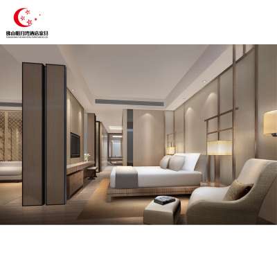 OEM custom goods apartment hotel bed room furniture bedroom set, hotel furniture catalogue