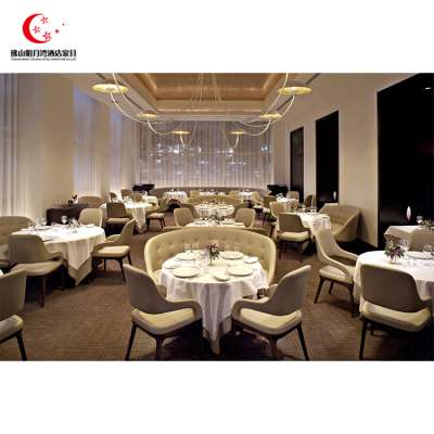 OEM custom durable furniture for cafes restaurants, luxury hotel restaurant furniture outdoor