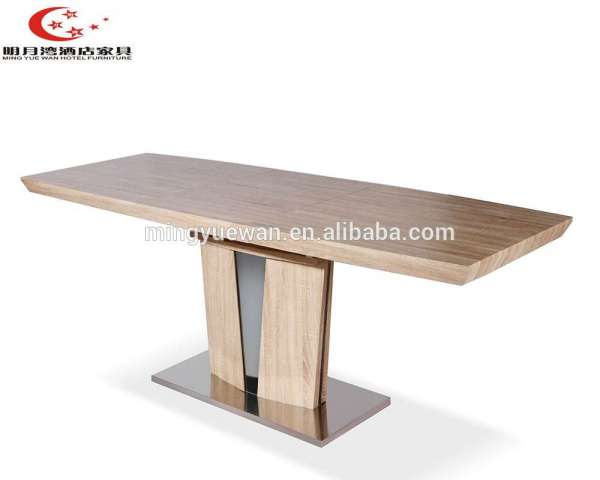 Classic Console Table / Hotel Furniture for Sale / Veneer Top Wood Console Table